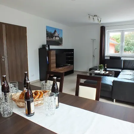 度假居 Ferienhaus Am Waldrand